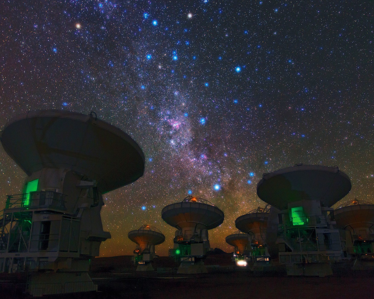 Радиотелескопы ловят звуки космоса