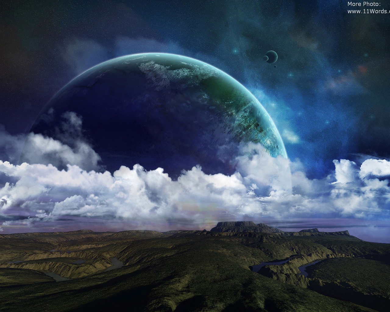 Планета за облаками