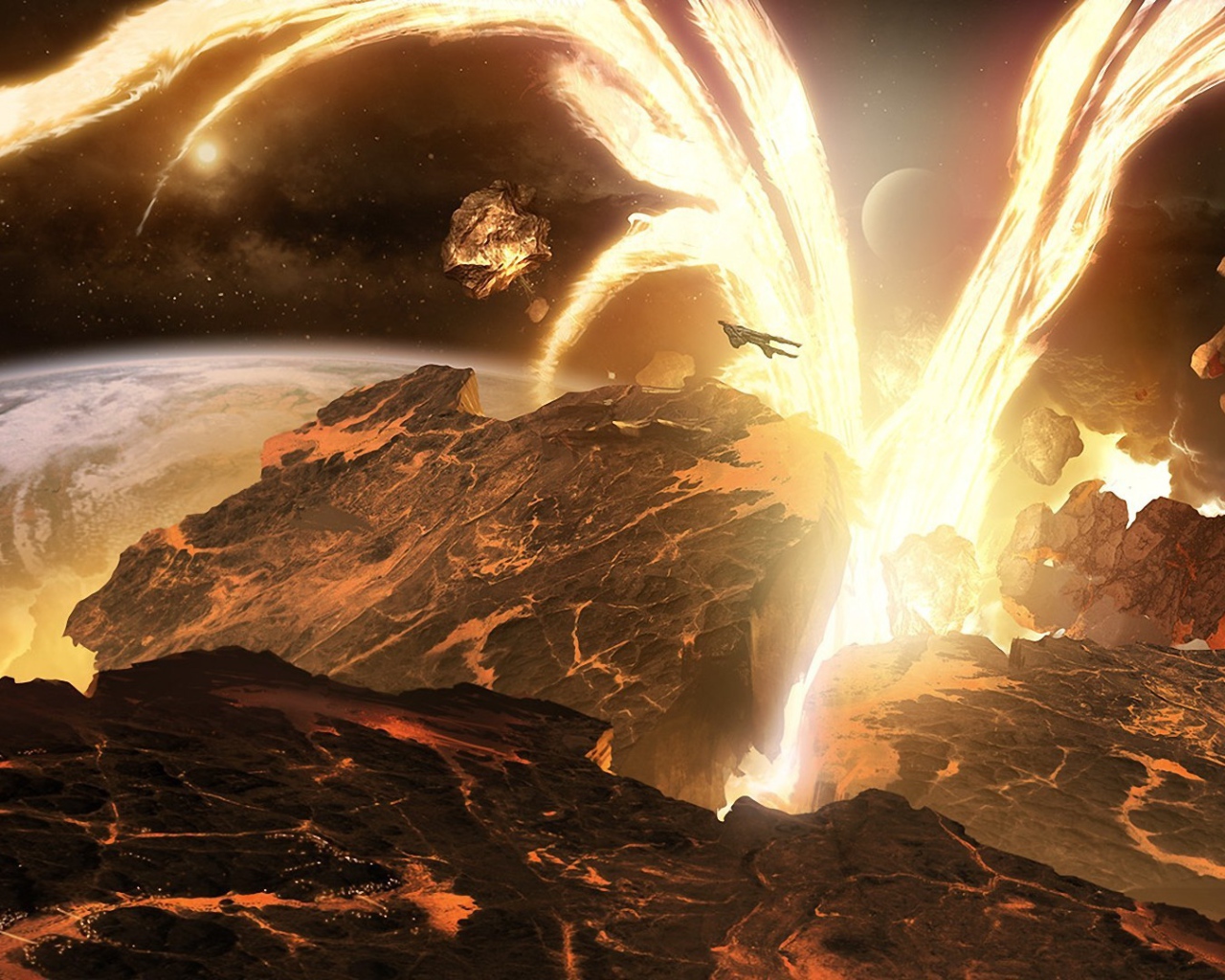 Разлом земной коры