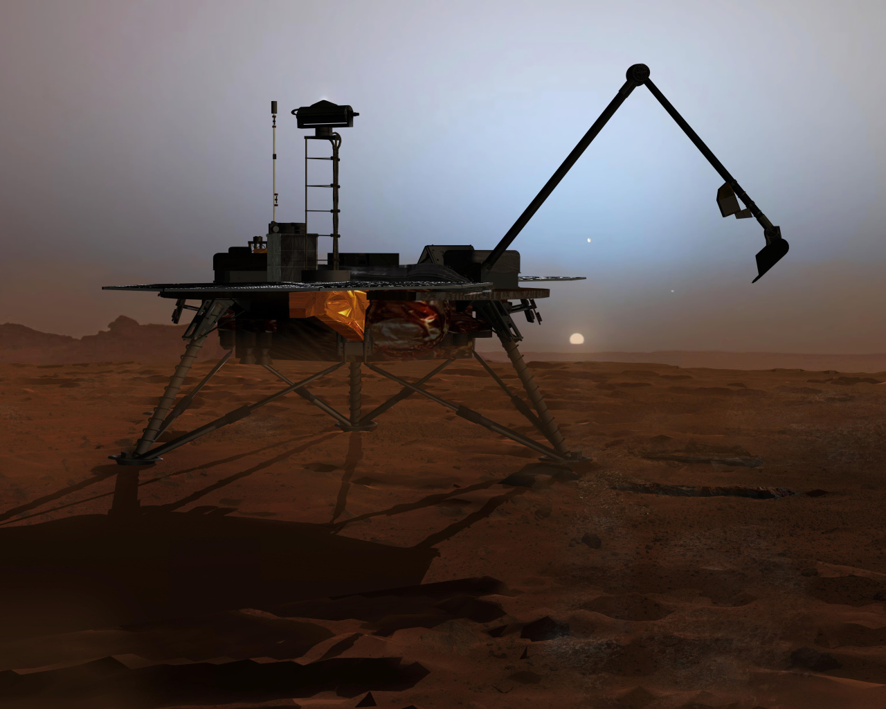 Феникс на Марсе