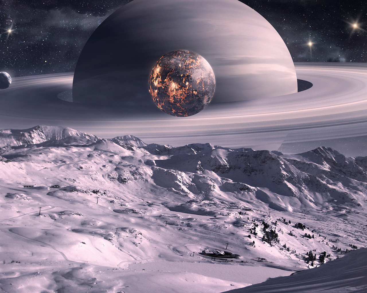 Планета с кольцом