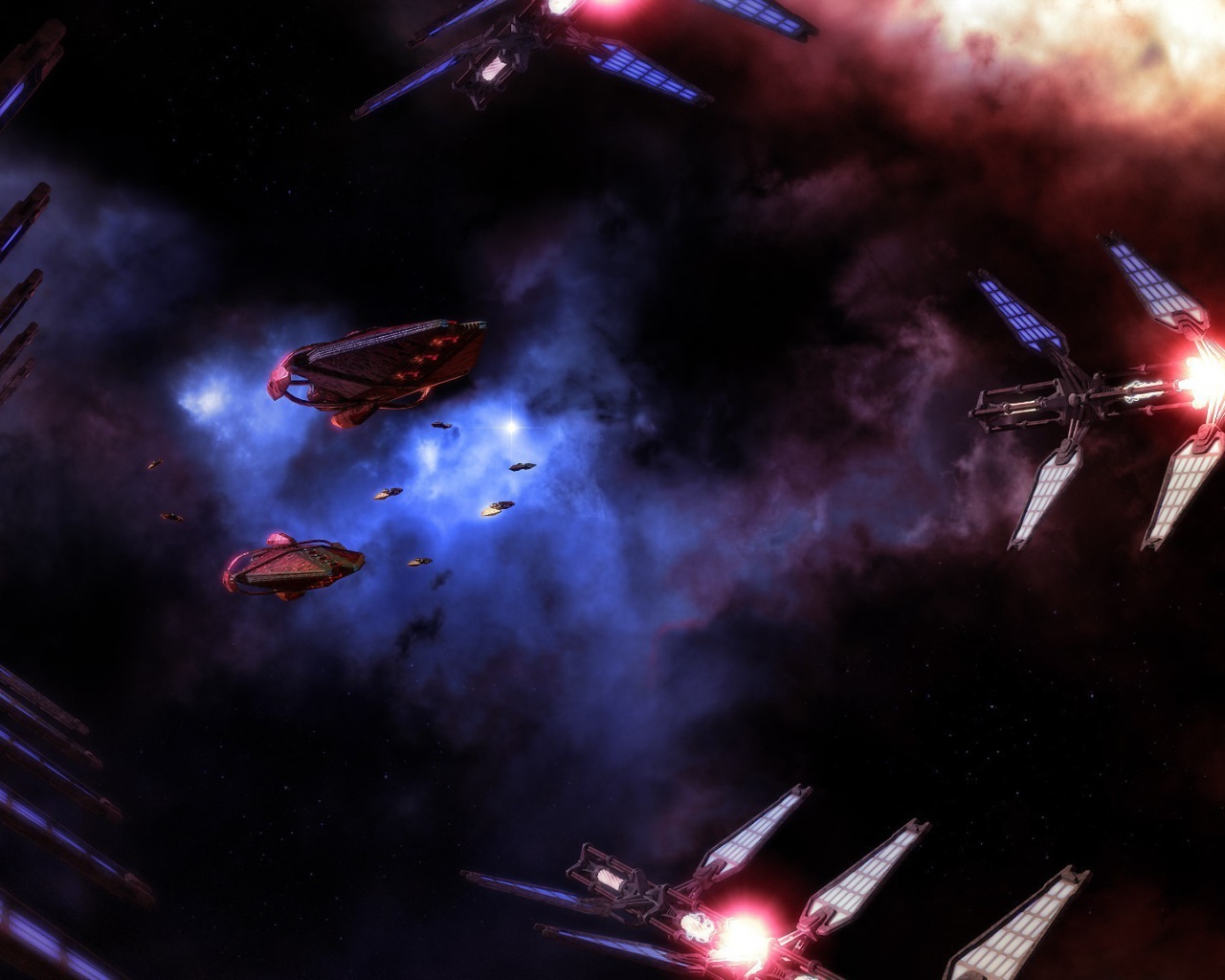 Космические корабли на звездной дороге