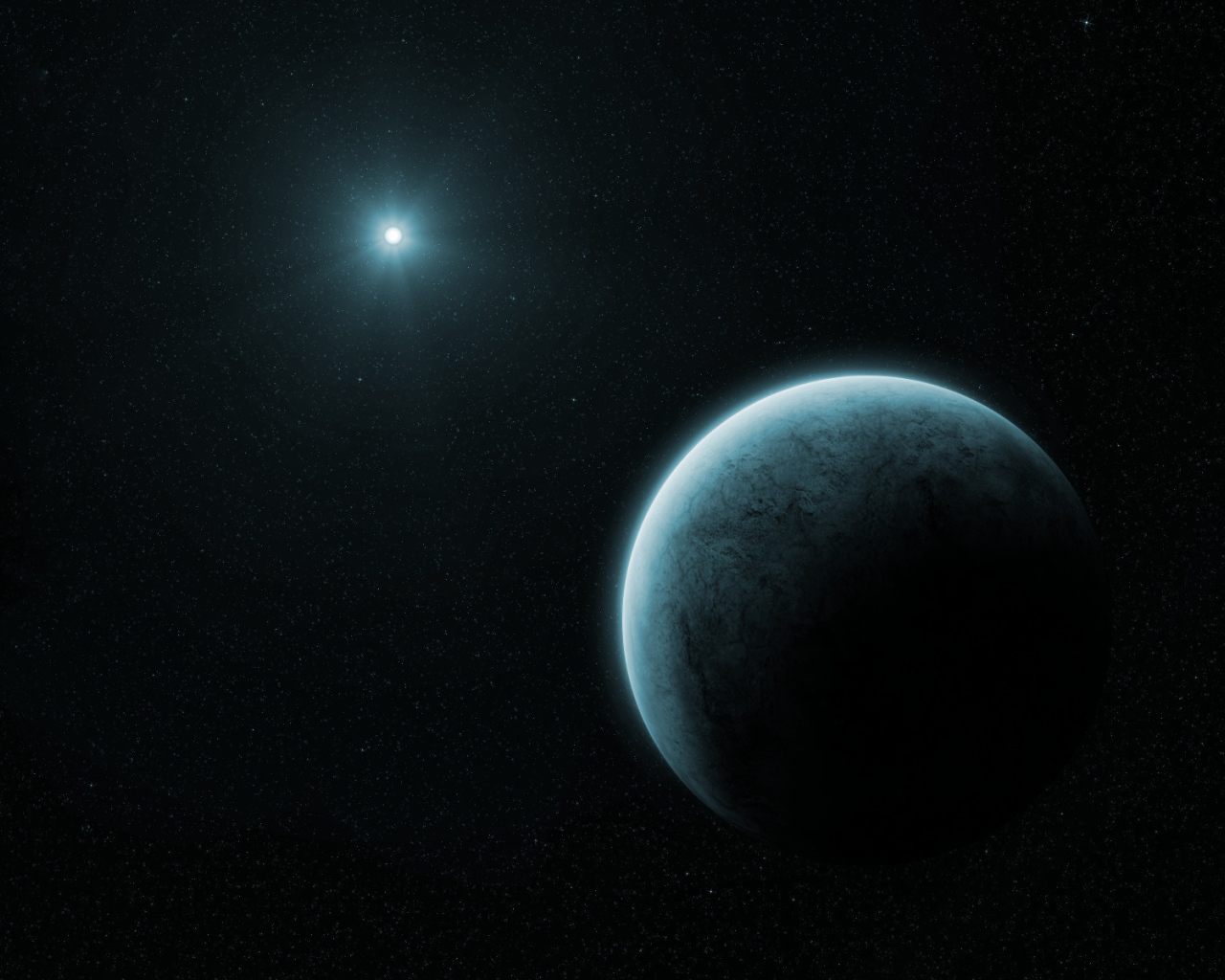 Планета и солнце