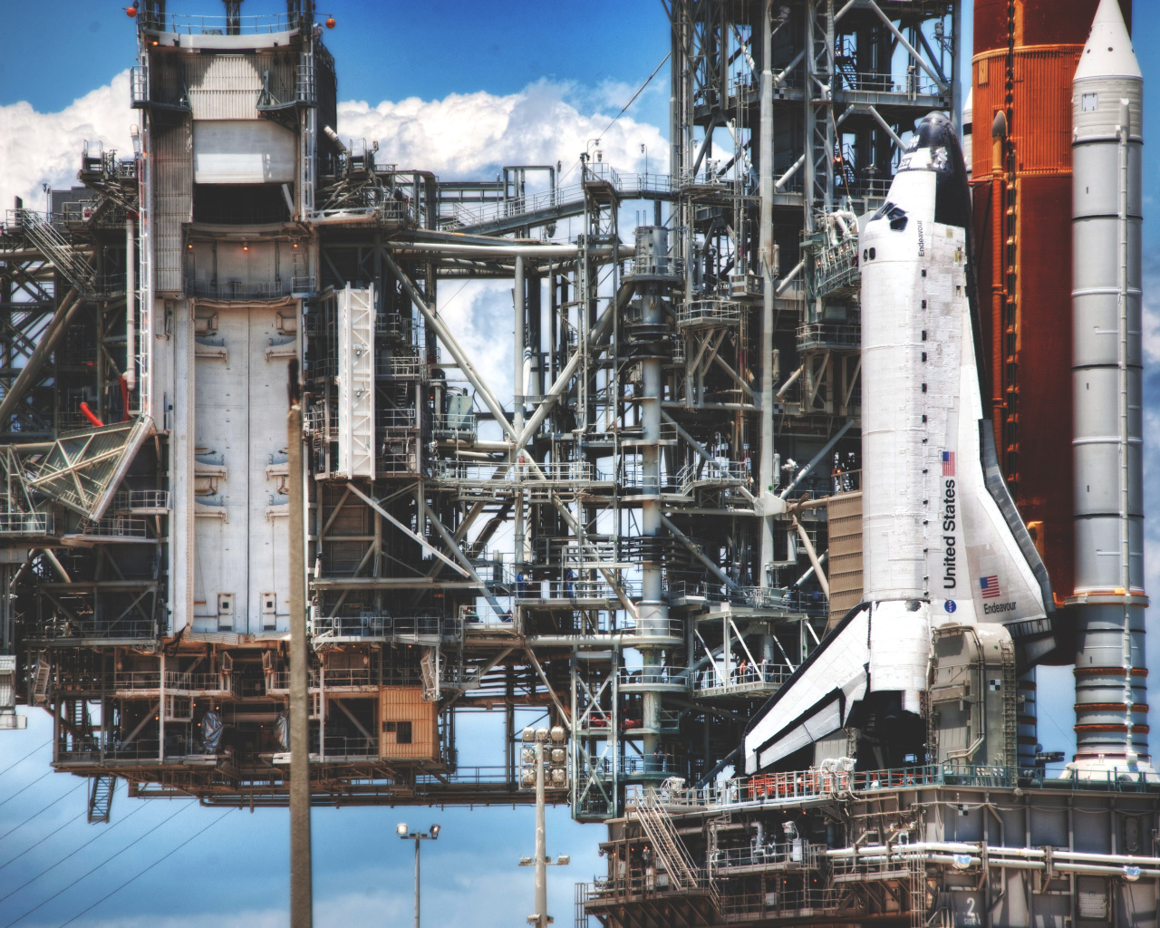 Запуск корабля Шатл