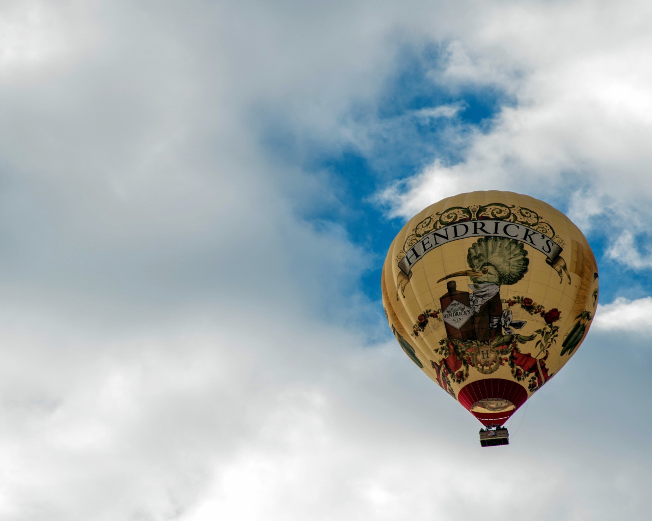 Воздушный шар с рисунком