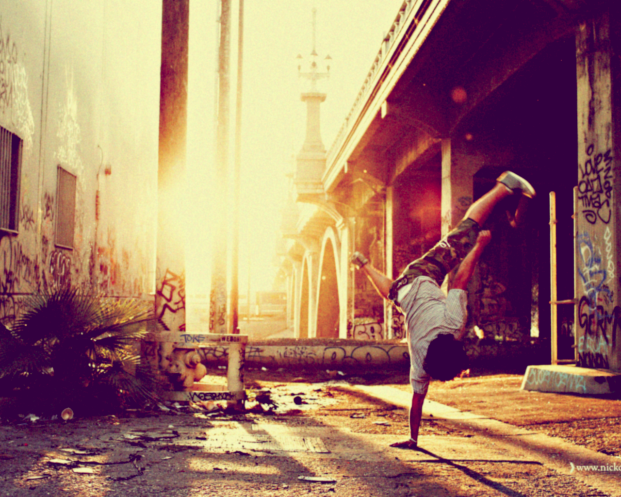 Старый город для паркура