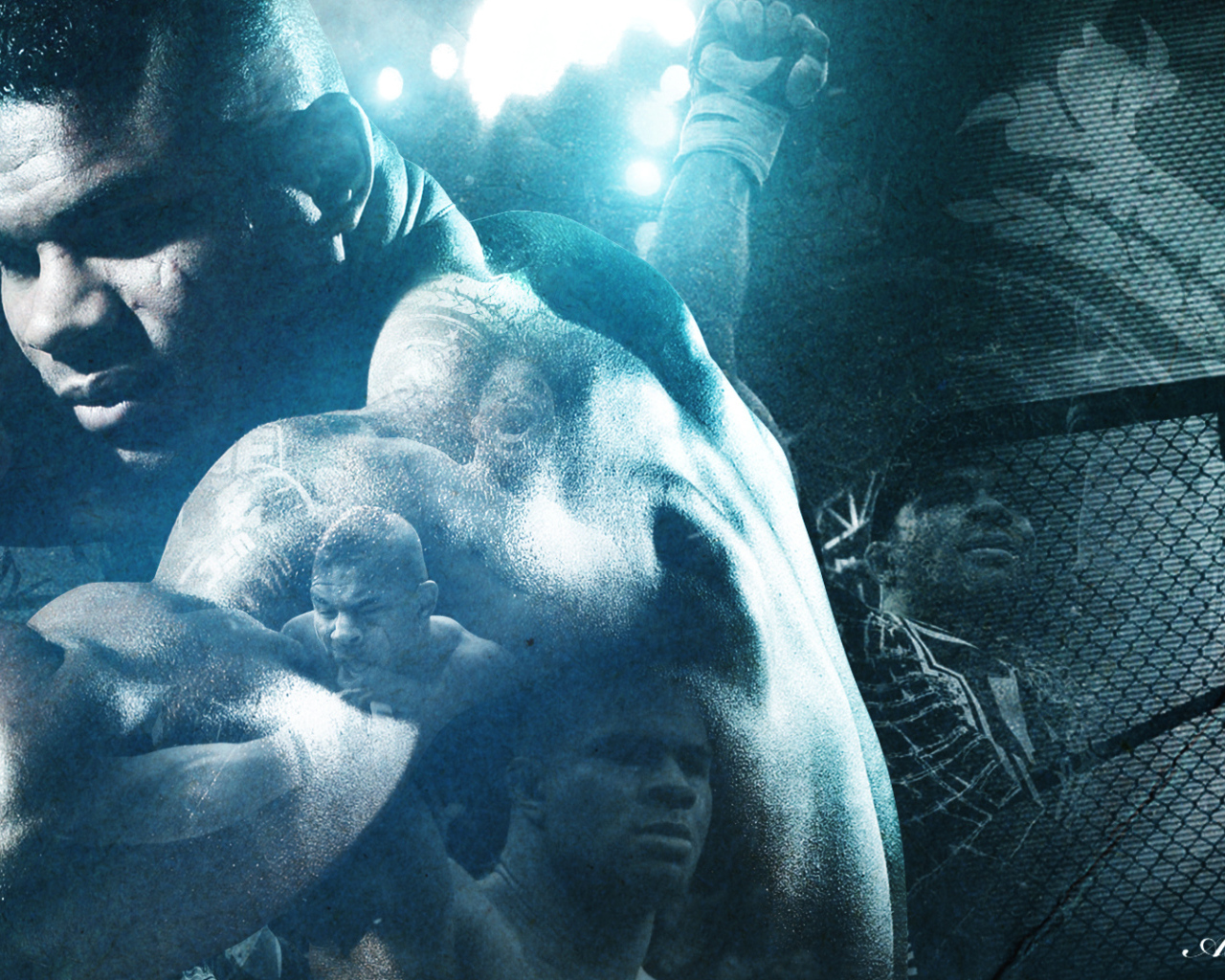 Популярный UFC боец Алистер Оверим