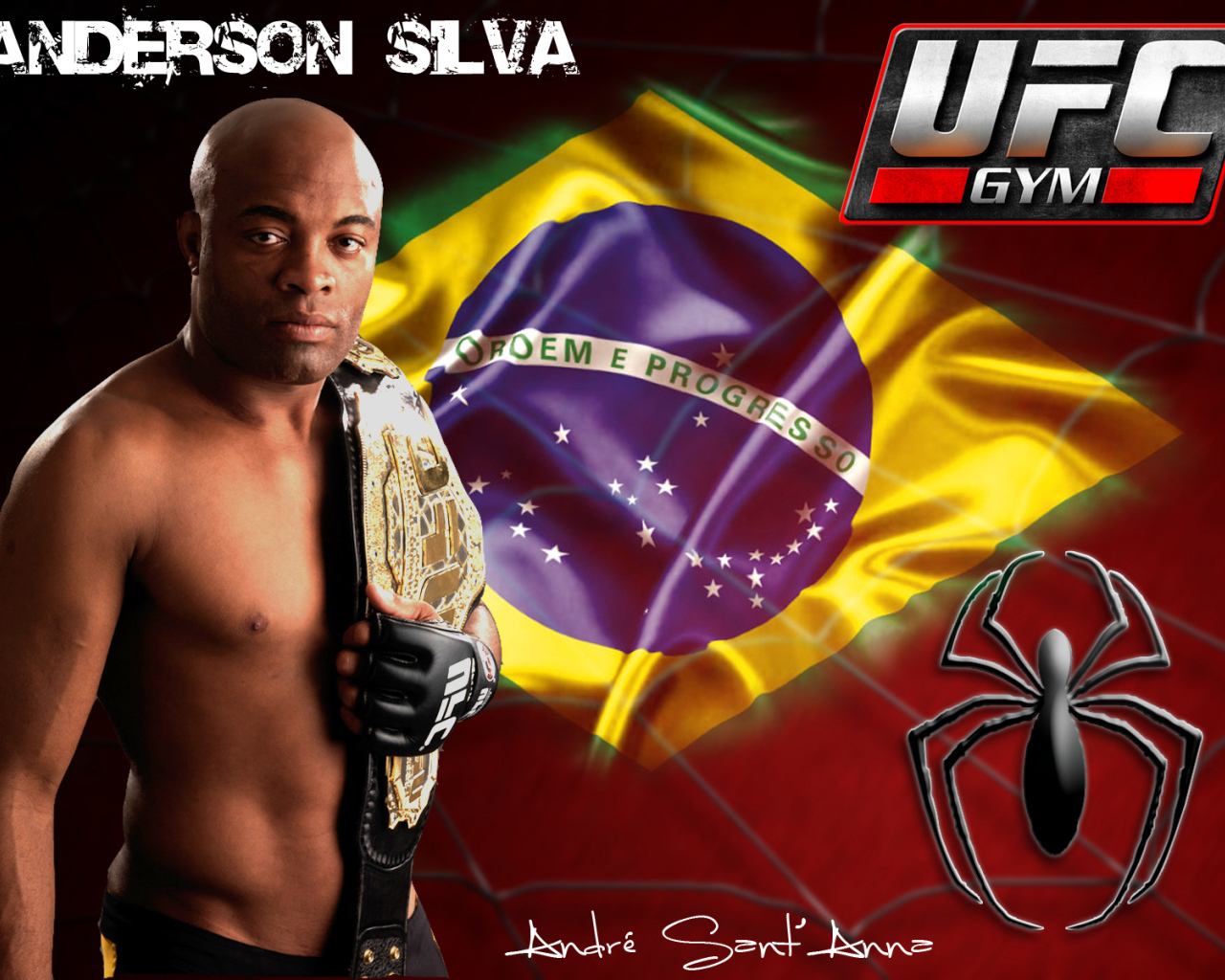 Истребитель UFC Андерсон Силва. Паук