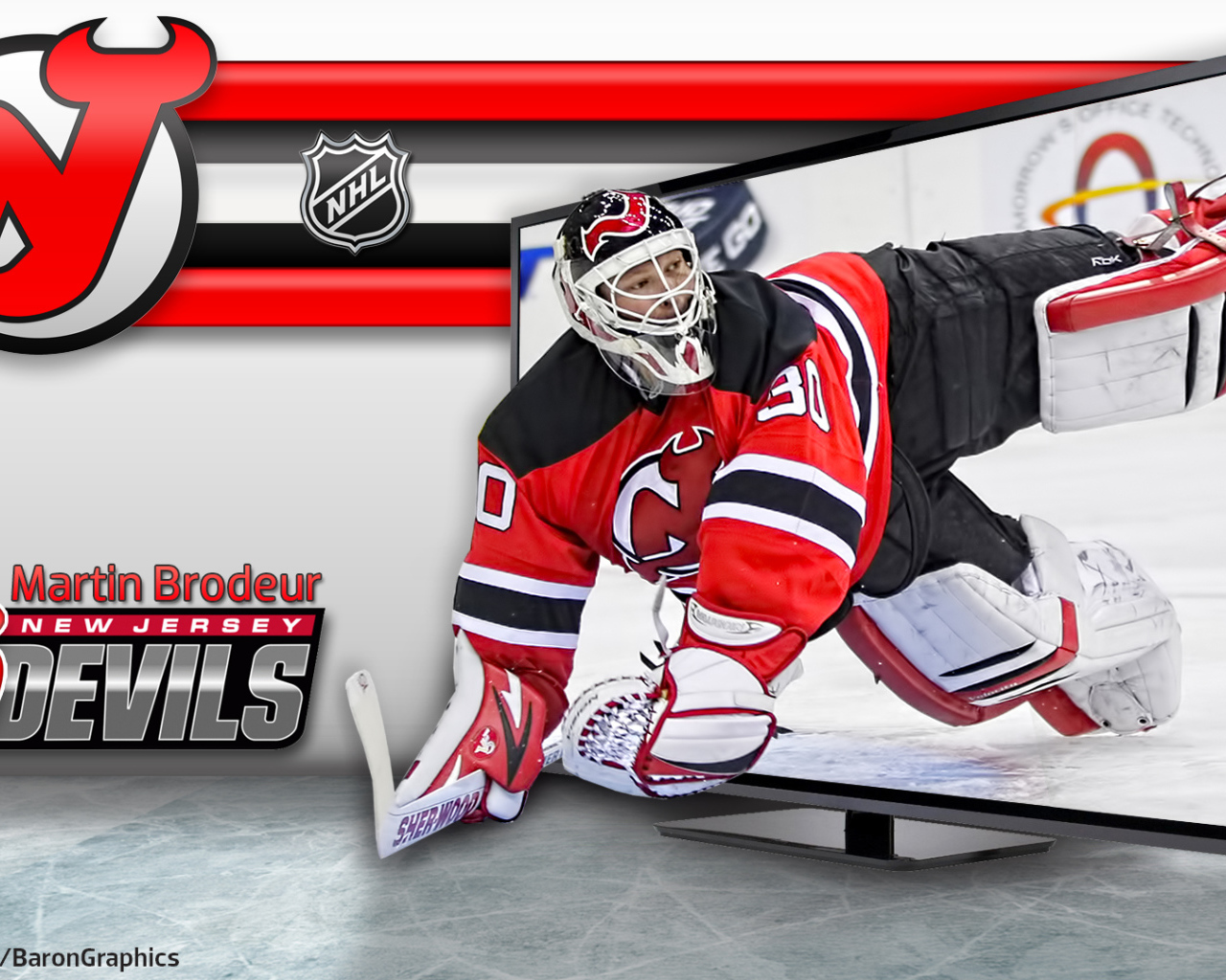 Лучший хоккеист Нью-Джерси Мартин Бродо