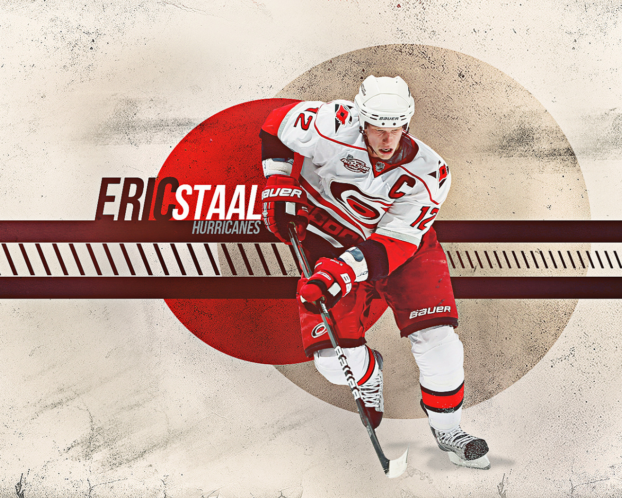 Эрик Стаал на льду