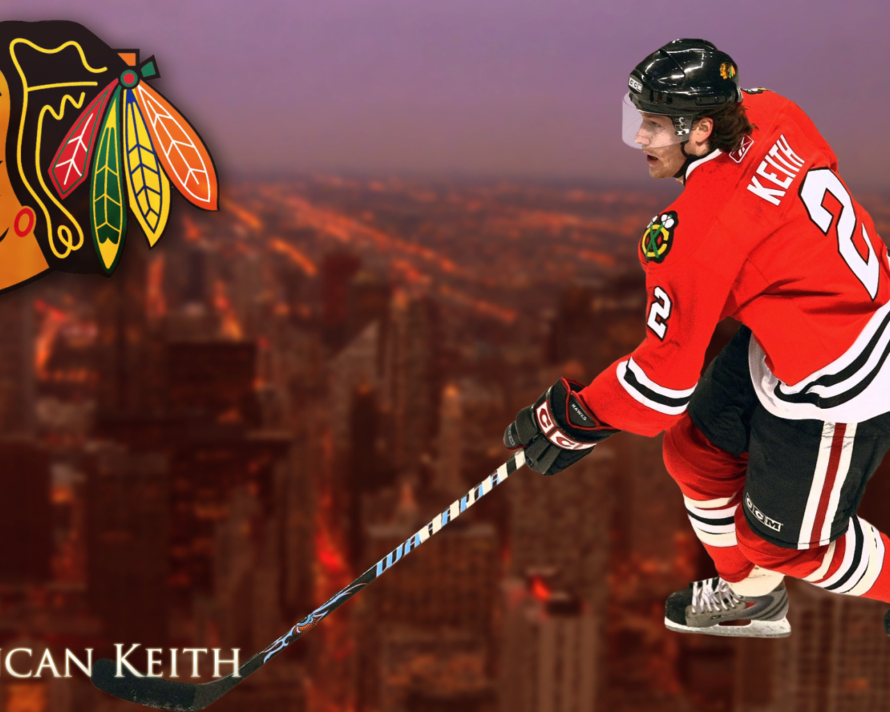 Famous Hockey player Duncan Keith