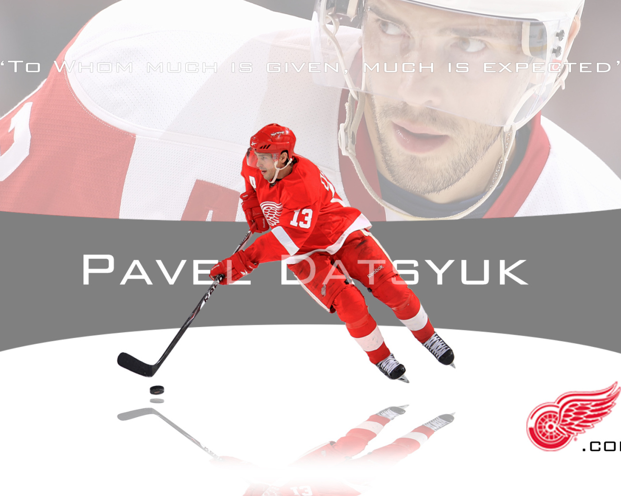 Известный Хоккеист из Детройта Павел Дацюк