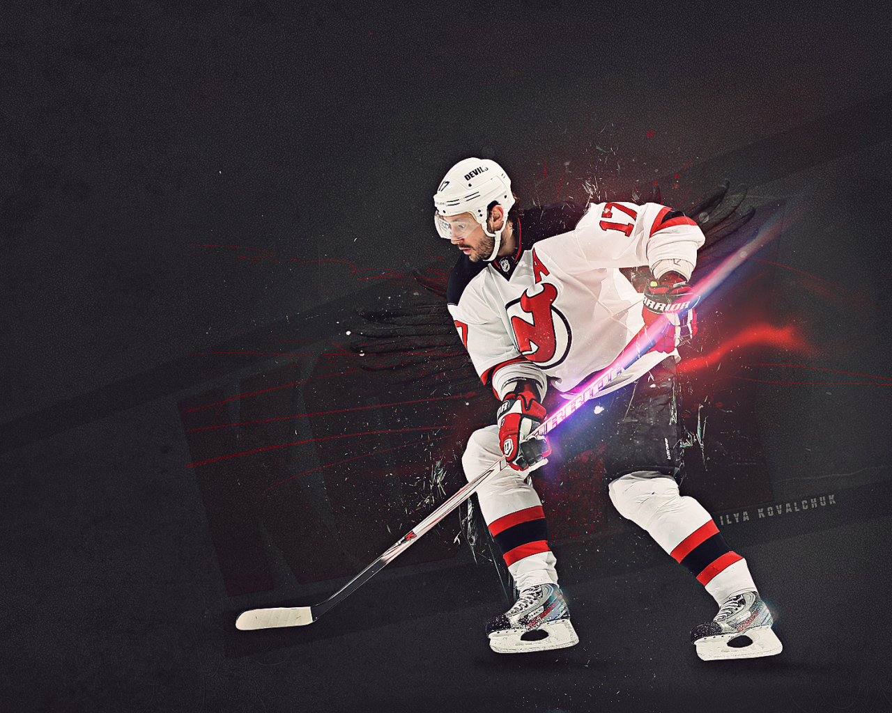 Илья Ковальчук на льду