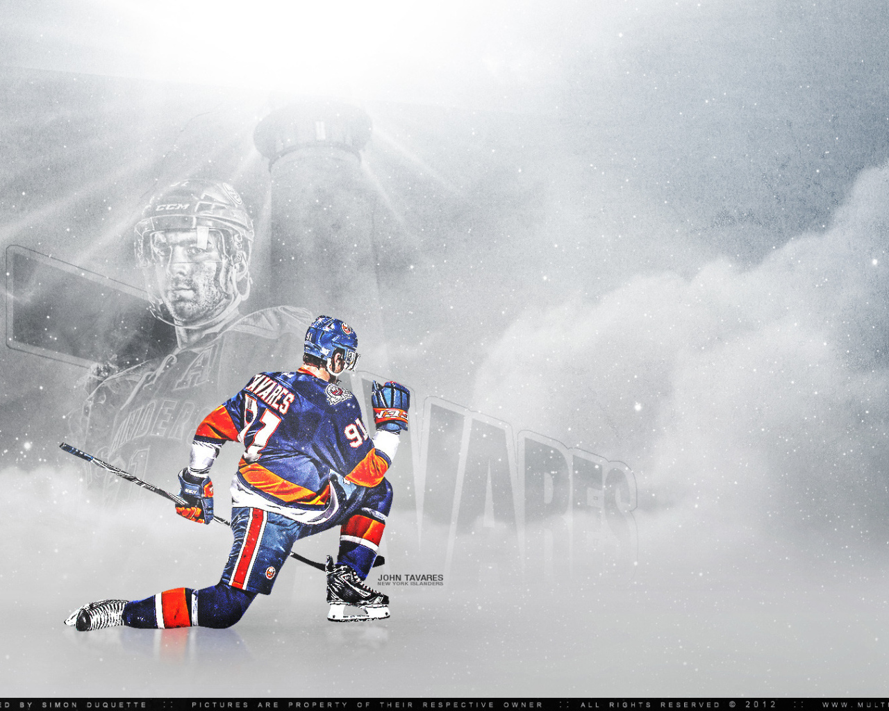 Джон Таварес на льду