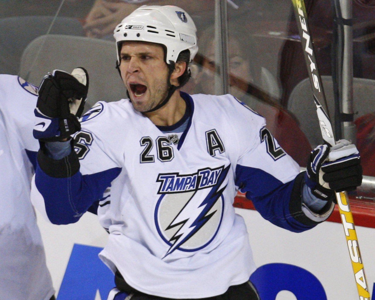 Мартин Сент-Луис на льду