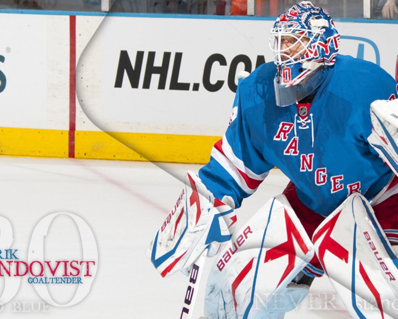 Игрок Нью-Йорк Рейнджерс Хенрик Лундквист