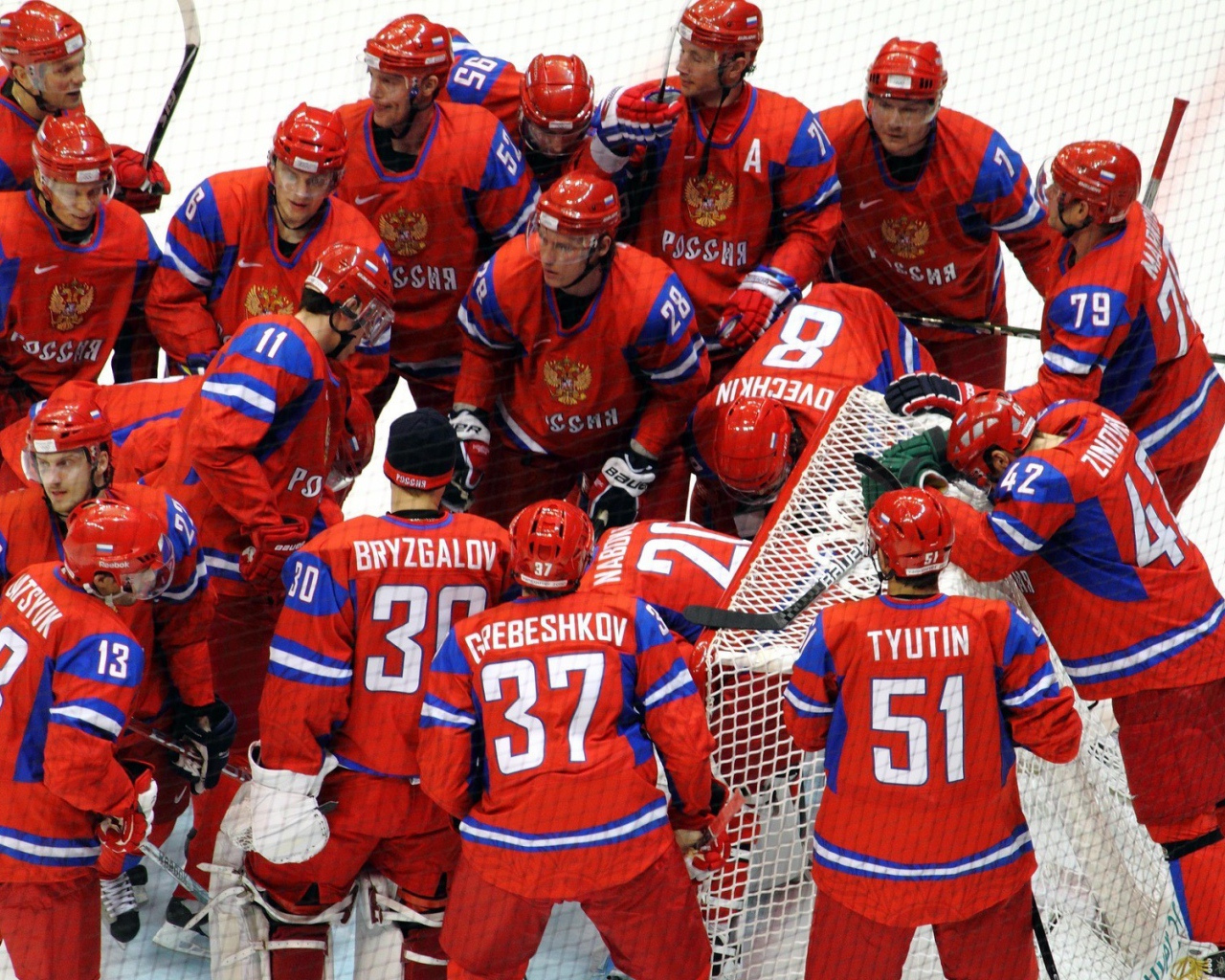 Российская хоккейная команда