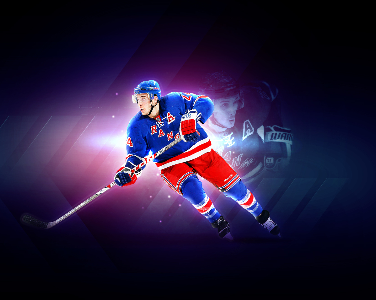 Райан Каллахан на льду