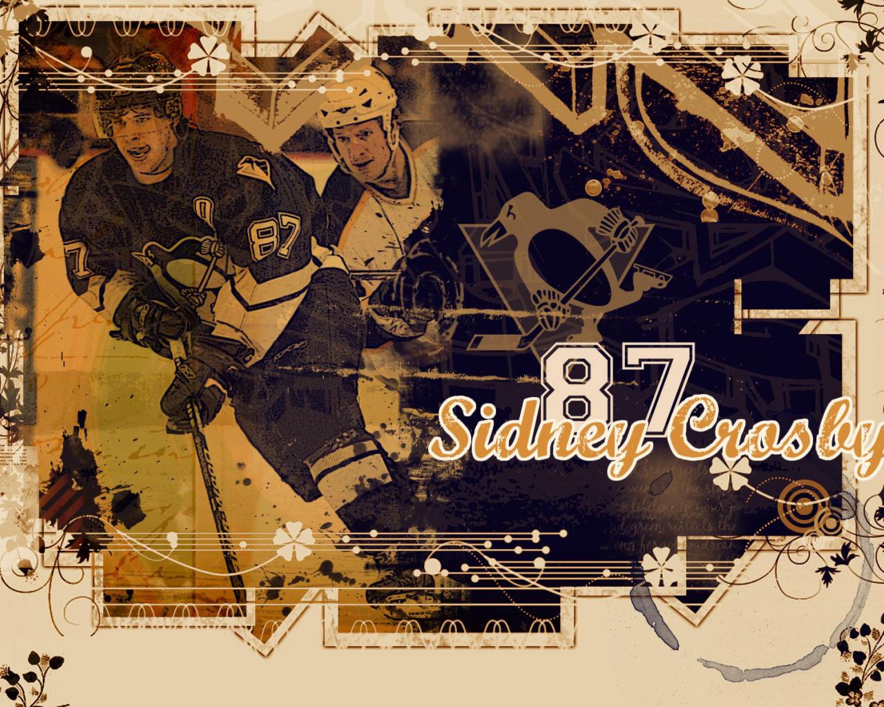 Сидни Кросби широкоформатные обои