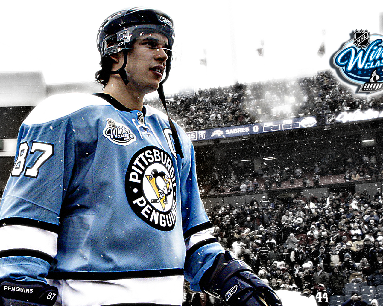 Сидни Кросби на льду