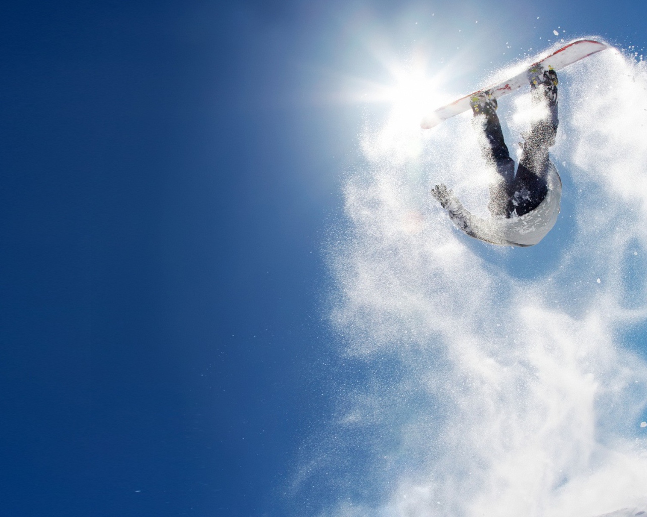 Прыжок в сноуборде