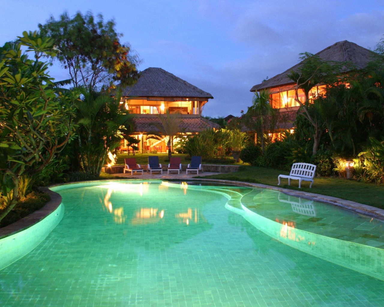 Тихий вечер на Бали