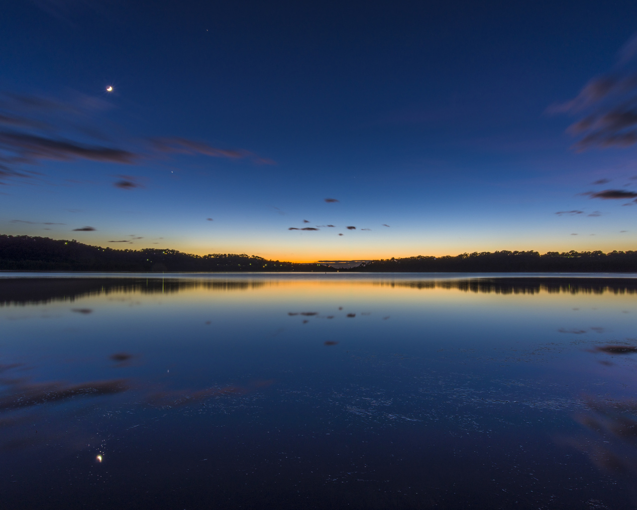 Озеро в Сиднее, Австралия