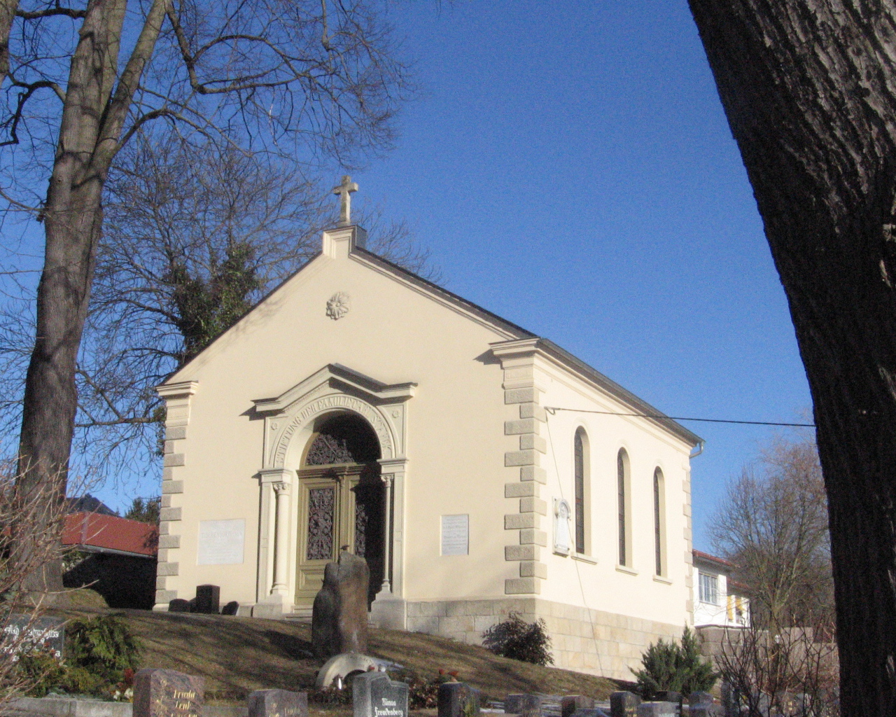 Часовня в городе Лэнгенфельд, Австрия