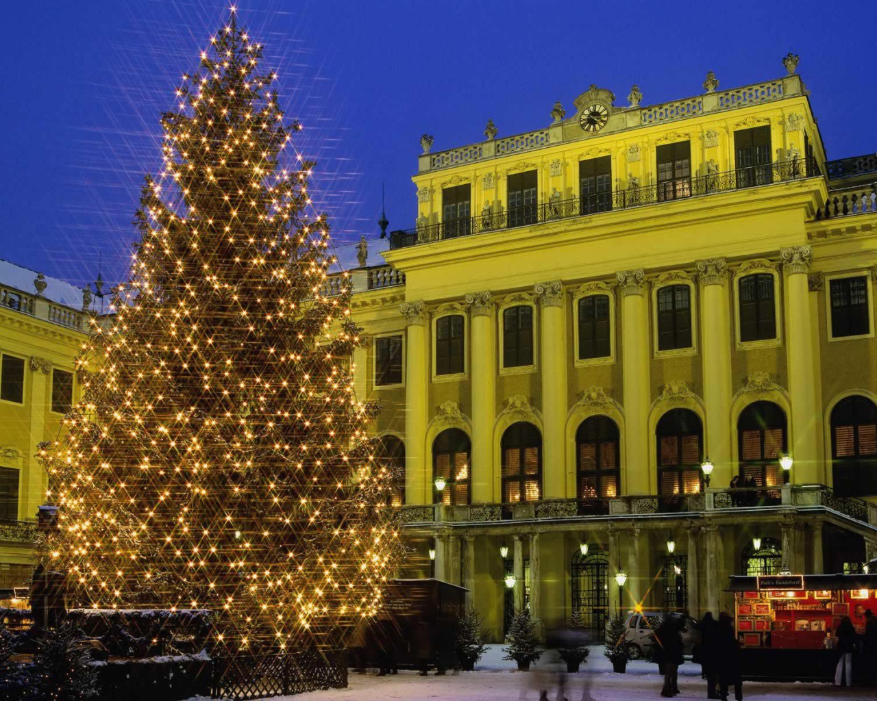 Рождество в городе Вена, Австрия