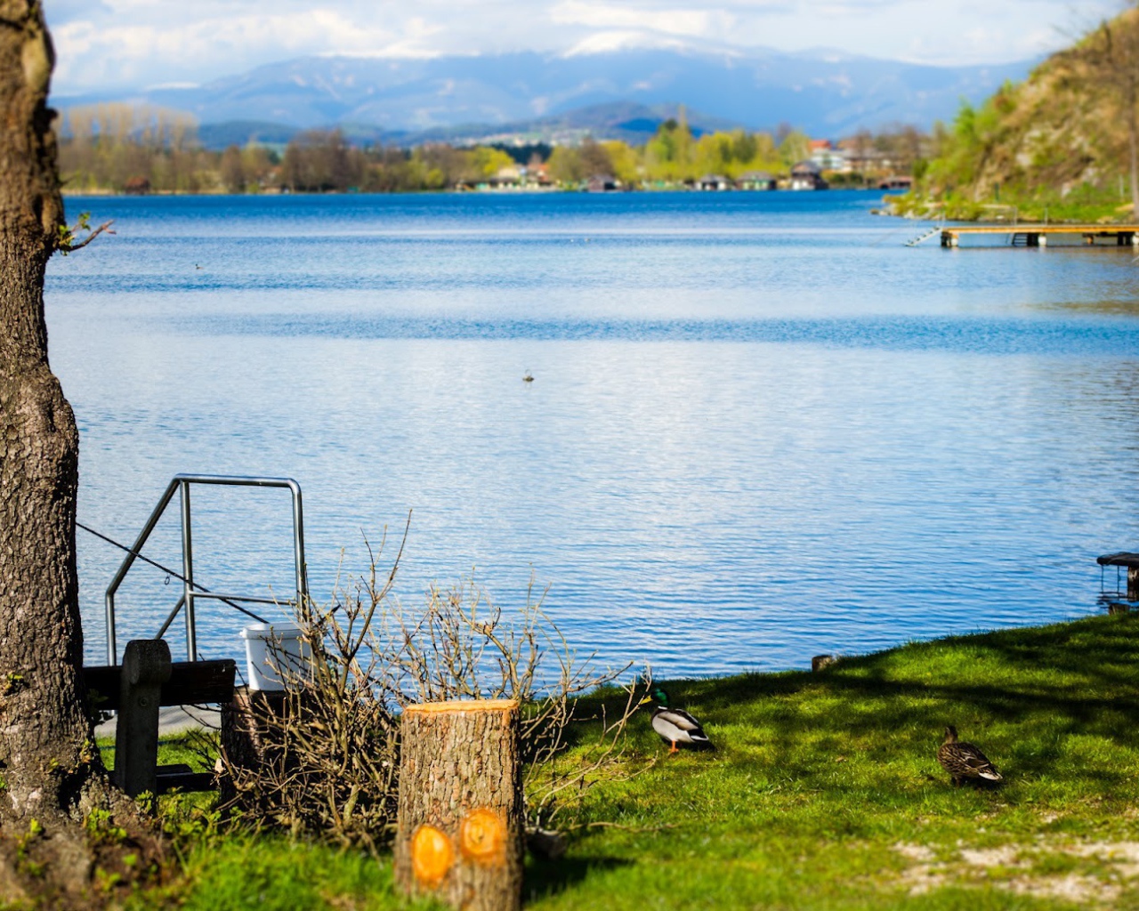 Отдых на озере Клопайнер Зее, Австрия
