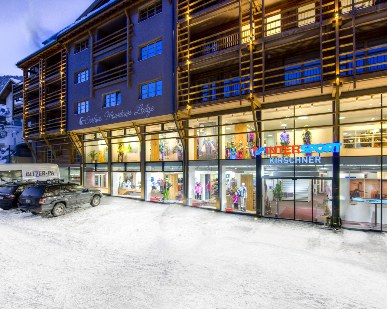 Гостиница на горнолыжном курорте Серфаус, Австрия