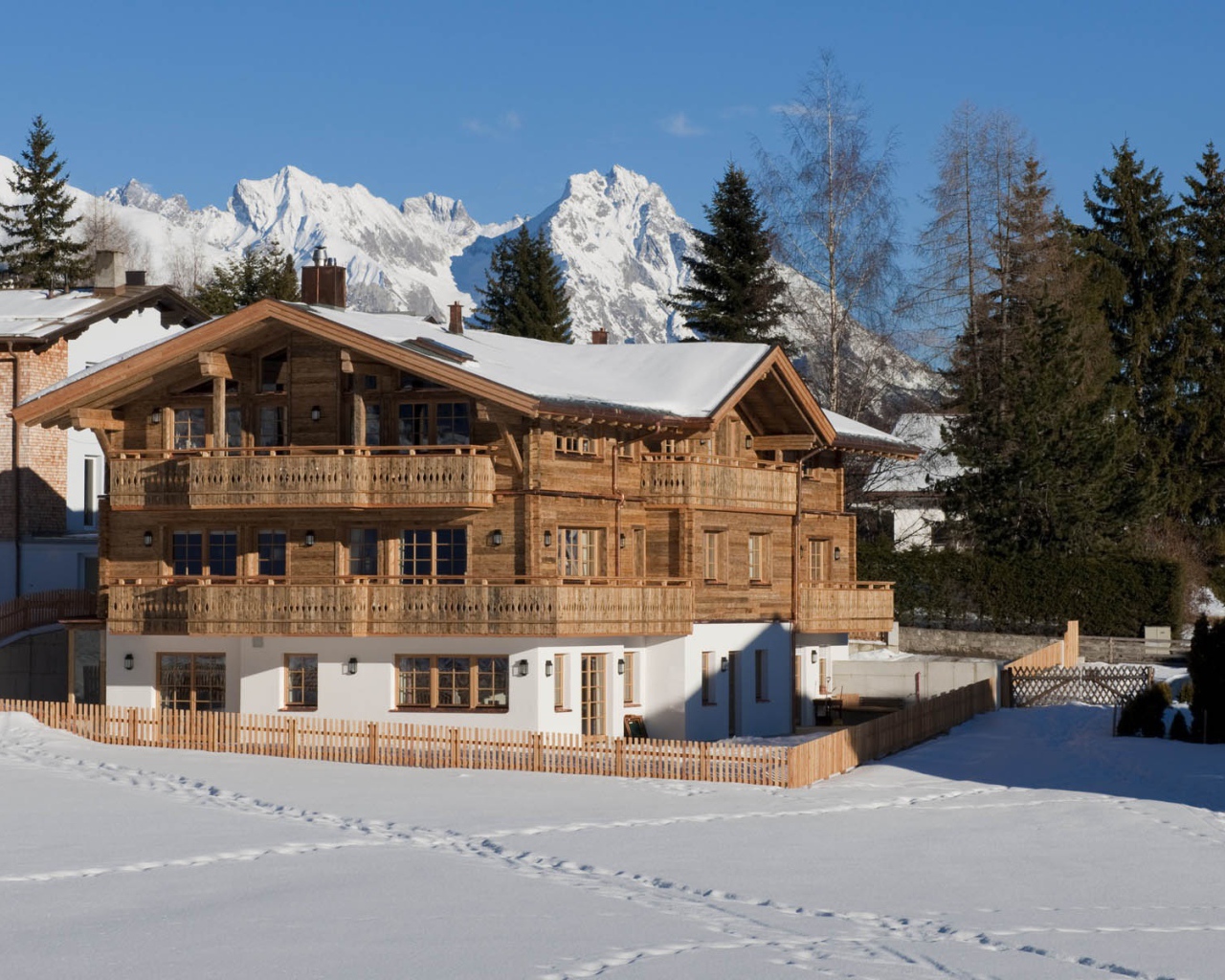 Гостиница на горнолыжном курорте Сант Антон, Австрия