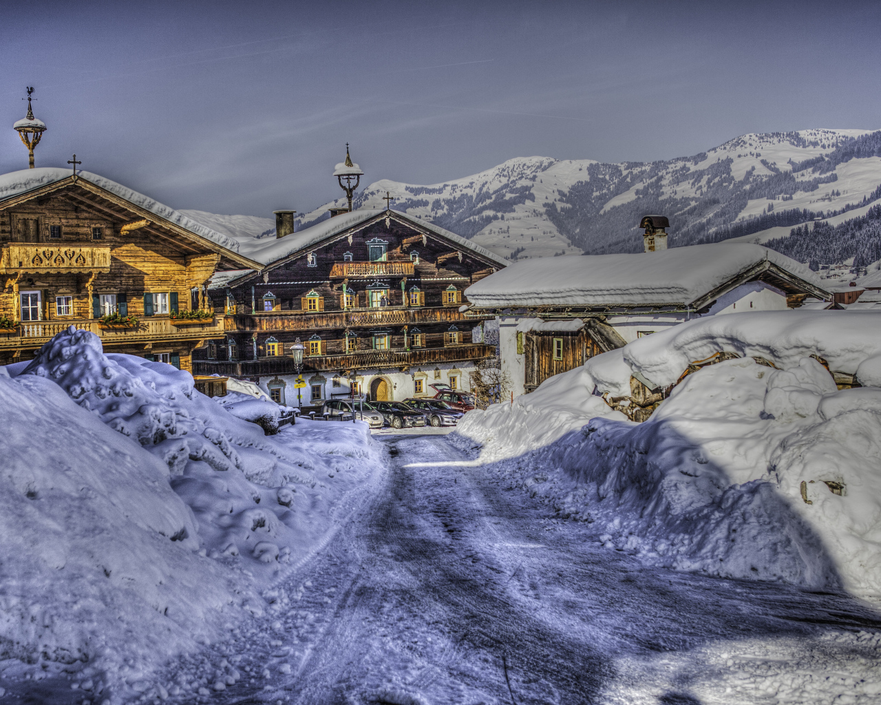 Роскошный отель на курорте Китцбюэль, Австрия