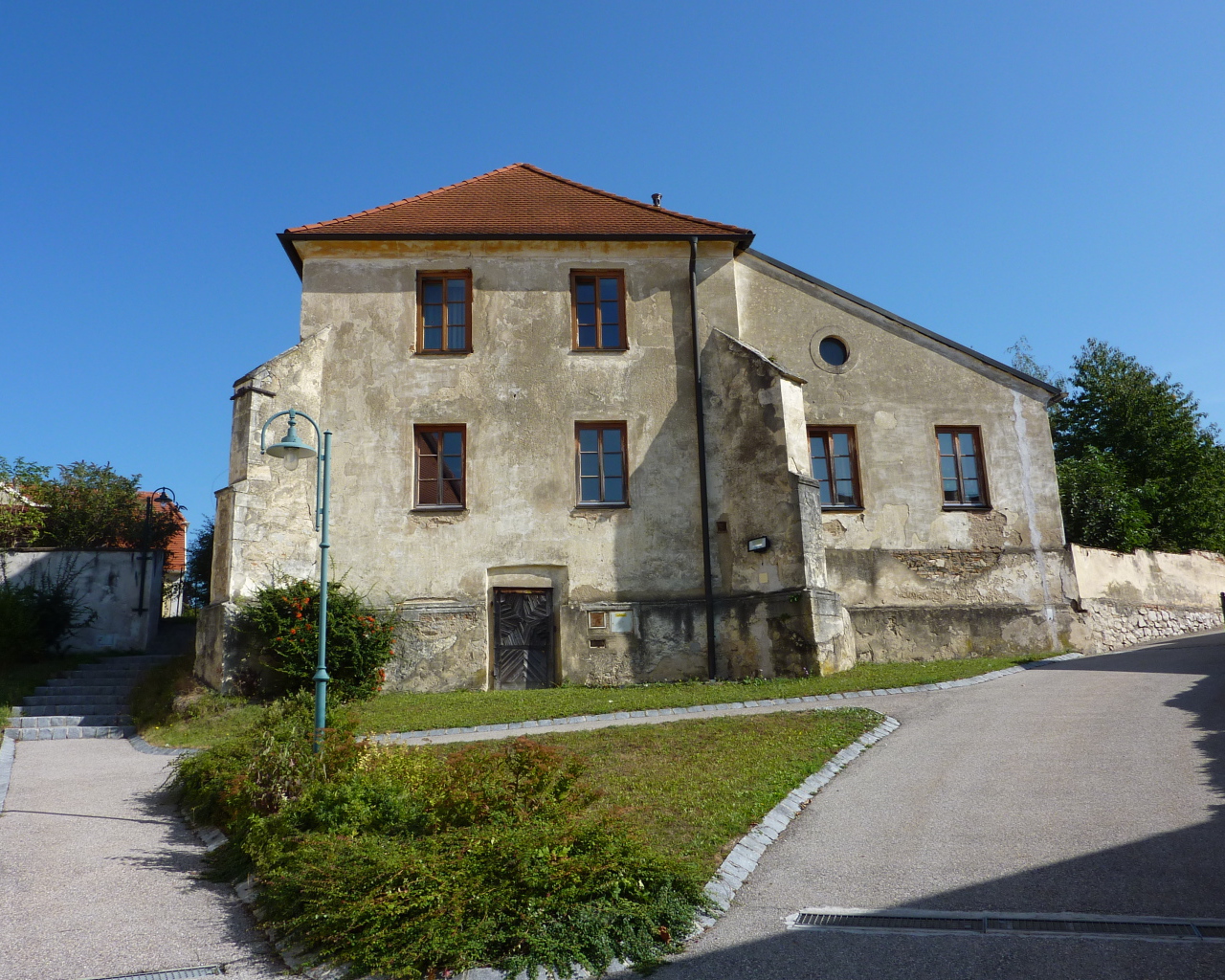 Старинный дом в городе Лэнгенфельд, Австрия