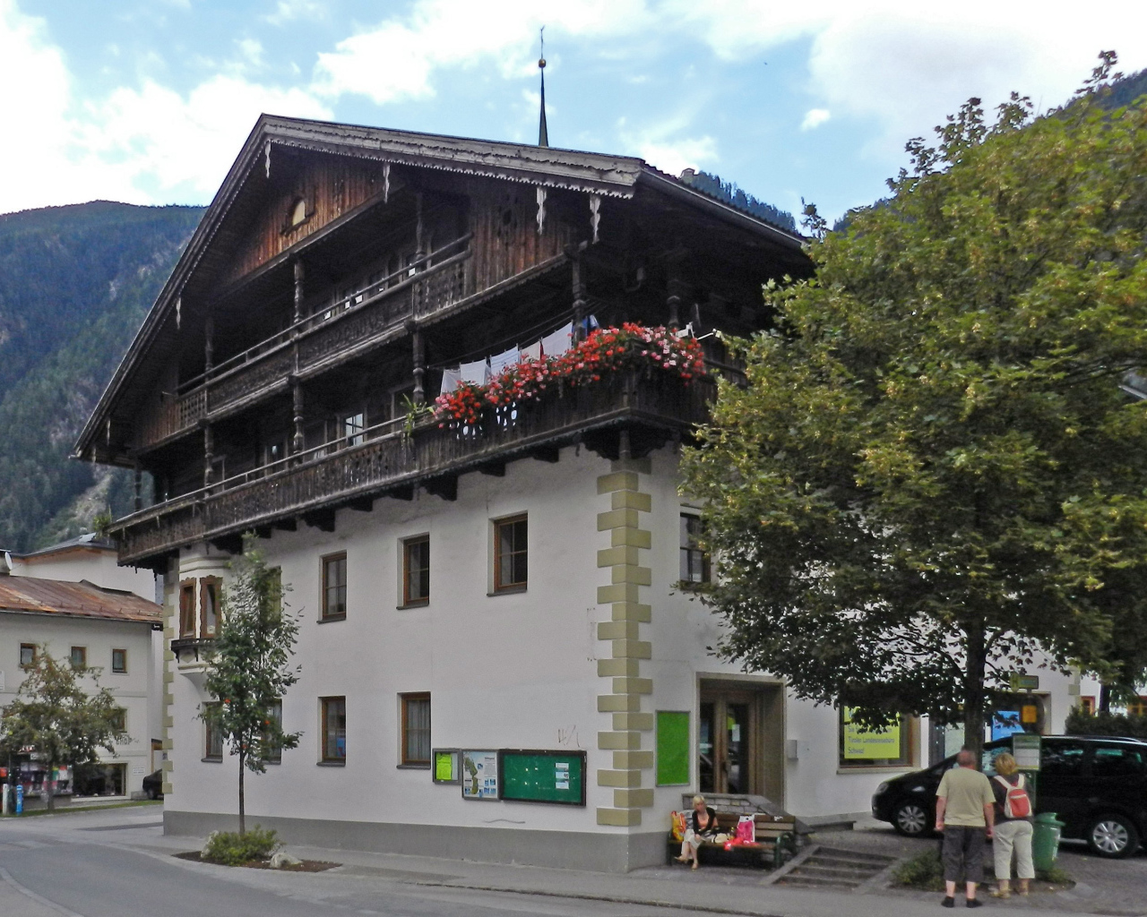 Старинный дом на горнолыжном курорте Майрхофен, Австрия