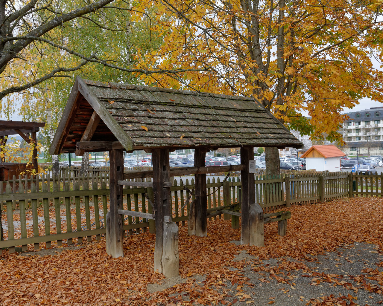 Парк на курорте Бад Татцмансдорф, Австрия