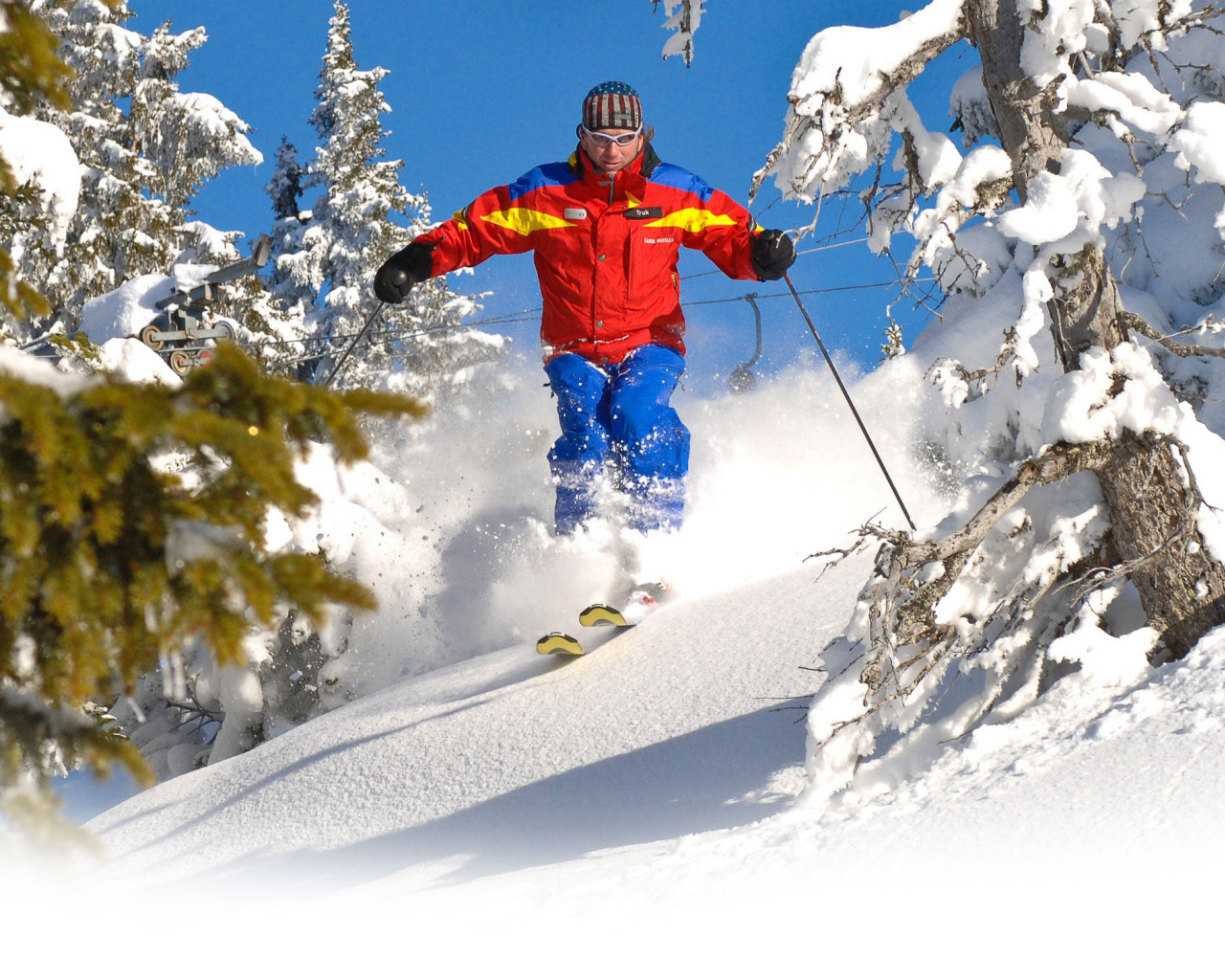 Катание на лыжах на курорте Зеефельд, Австрия