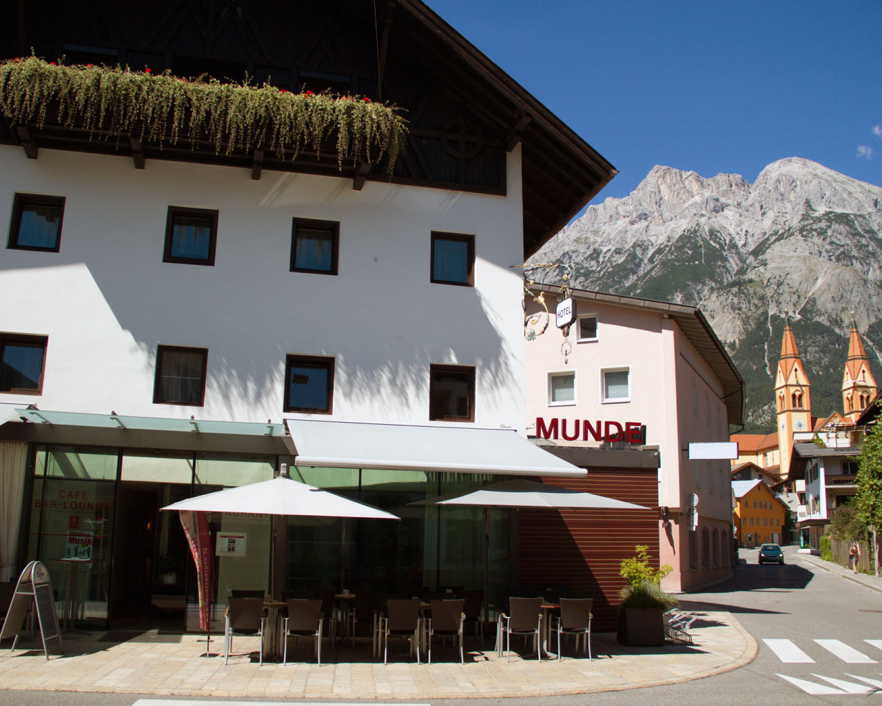 Ресторан на курорте Тельфс-Бюхен, Австрия