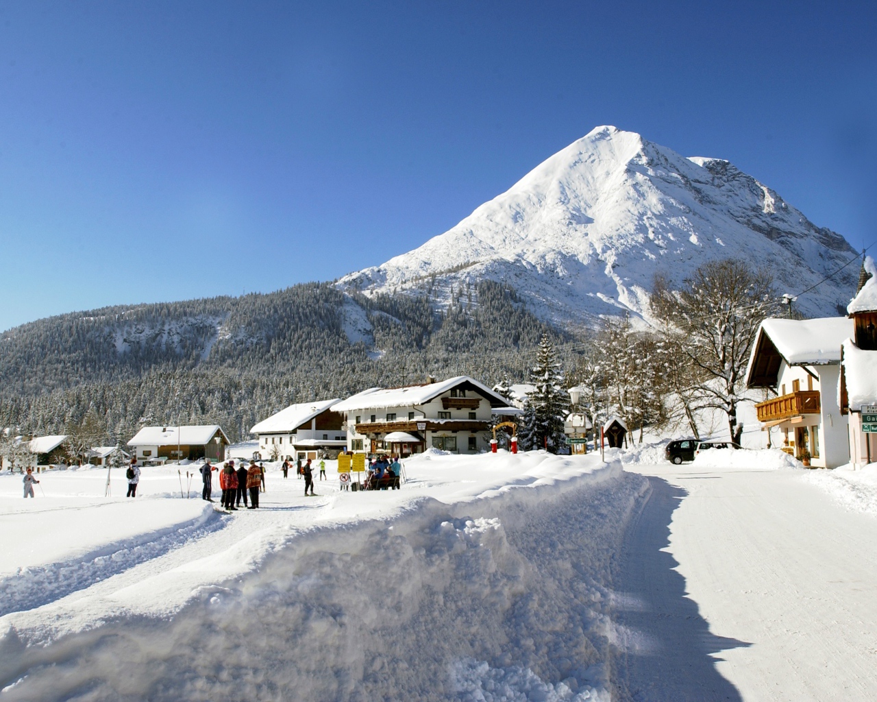 Зимний отдых на курорте Зеефельд, Австрия