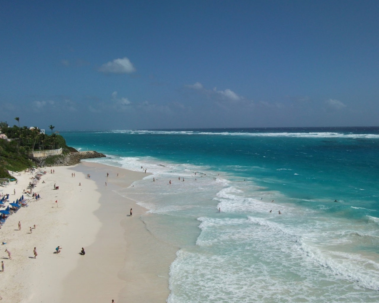 Потрясающий пляж в Барбадосе 