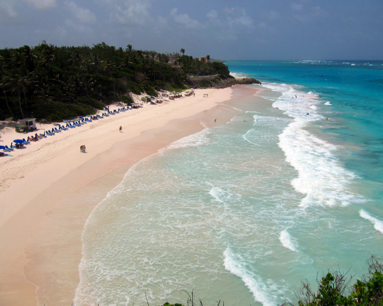 Пляж в Барбадосе 