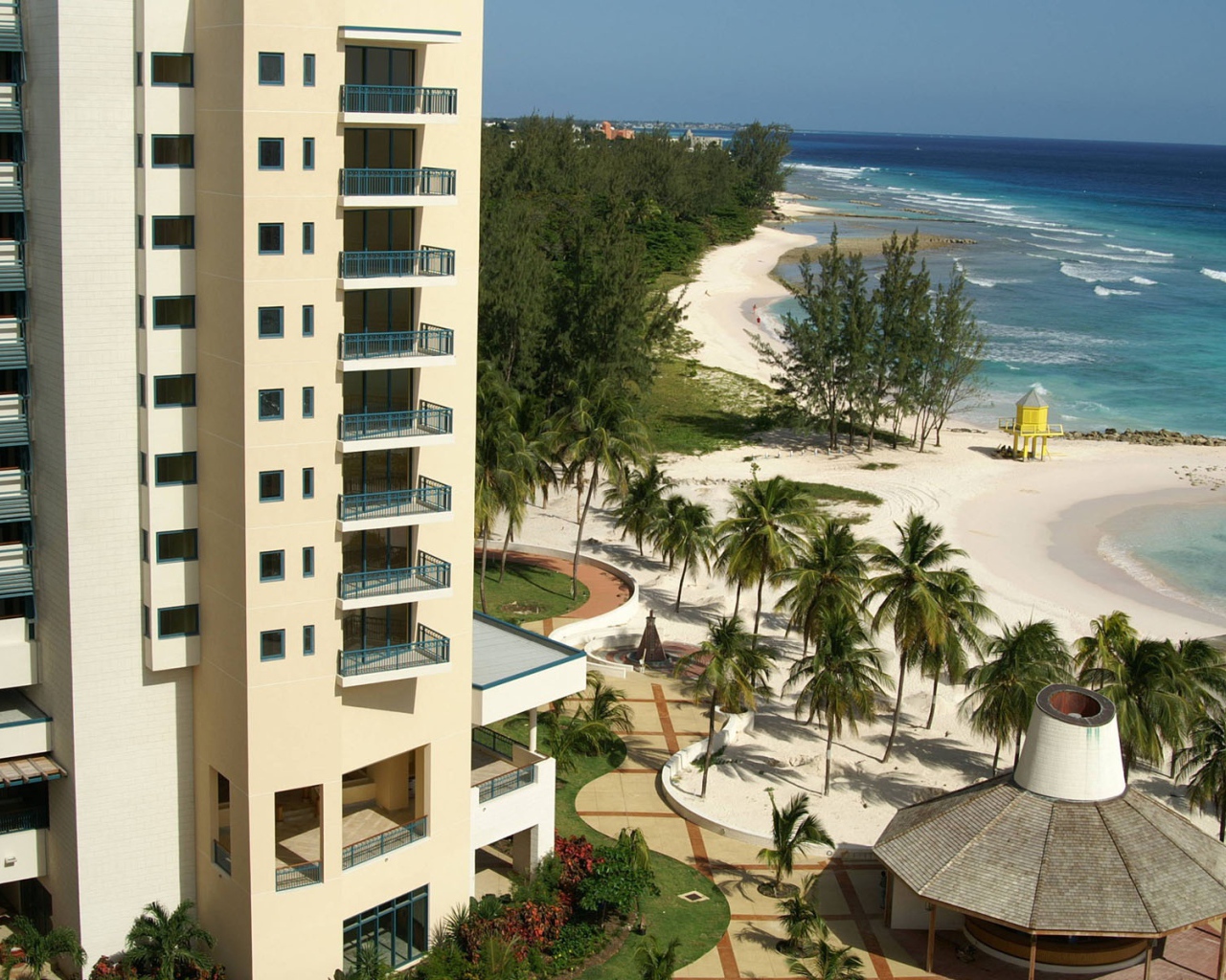 Красивый пляж Барбадоса