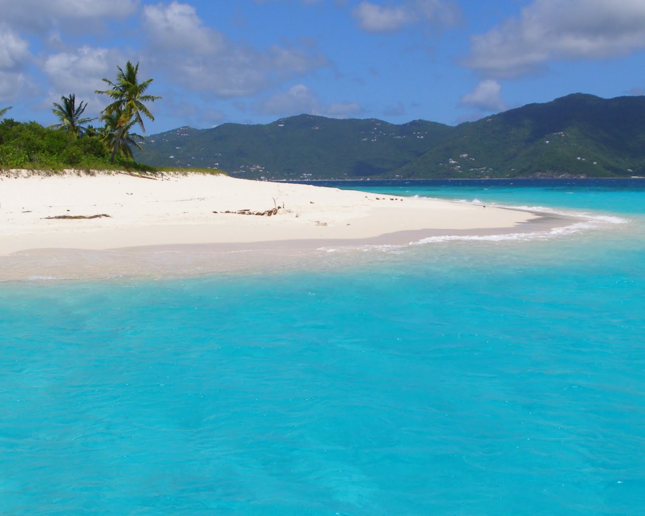Голубая вода в Барбадосе