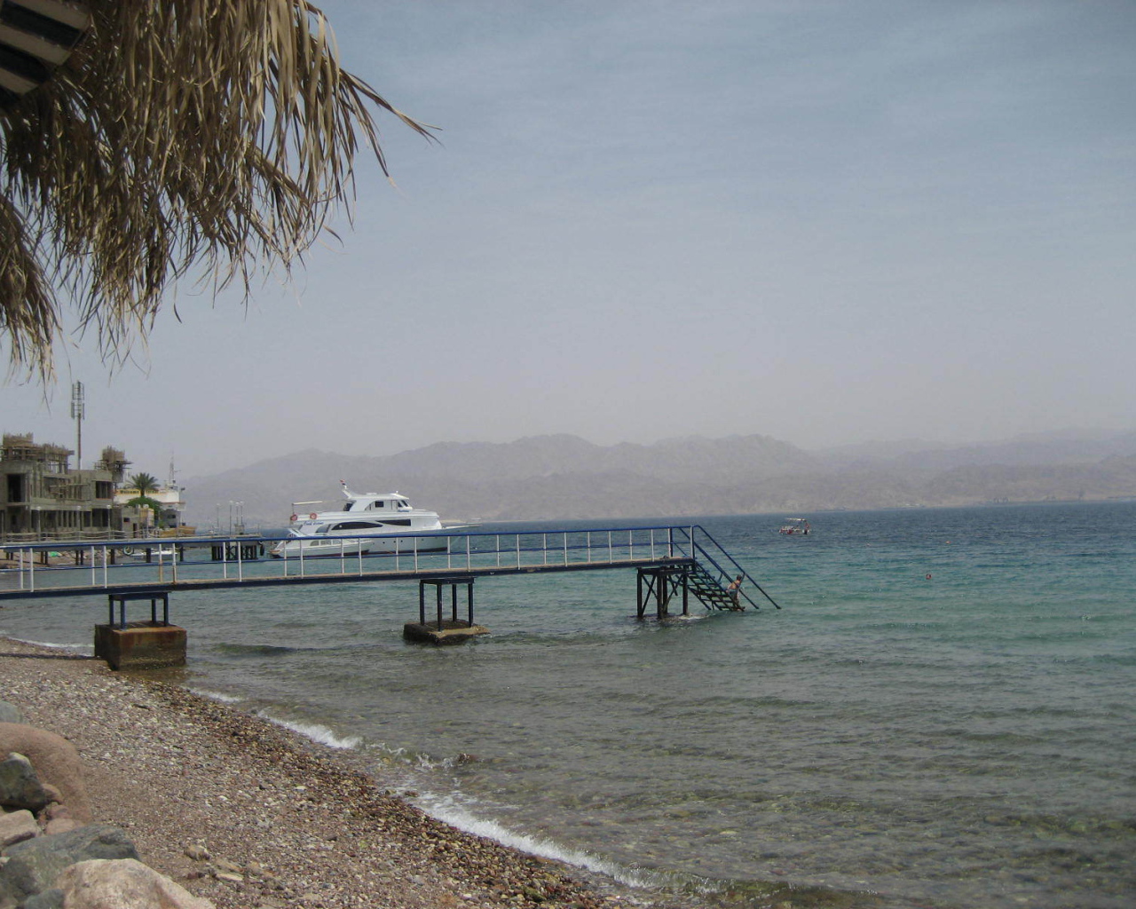 Причал на курорте Таба, Египет