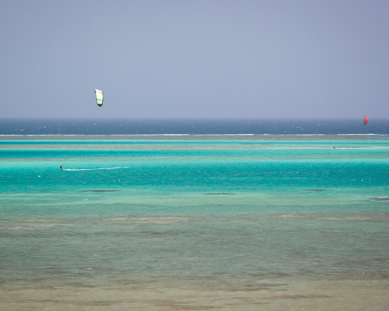 Голубая лагуна на курорте Марса Алам, Египет