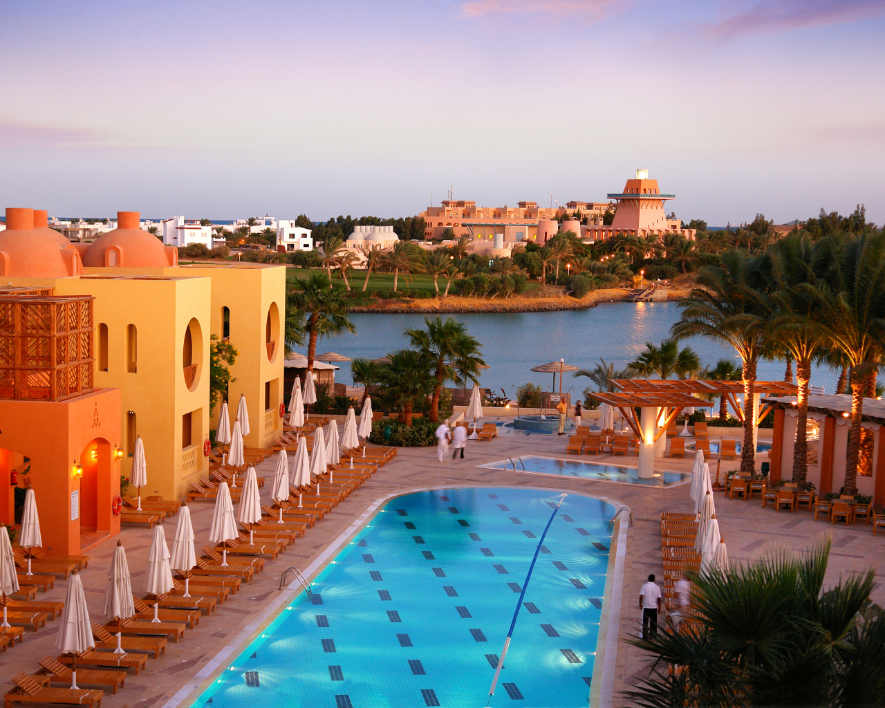 Роскошный отель на курорте Эль Гуна, Египет