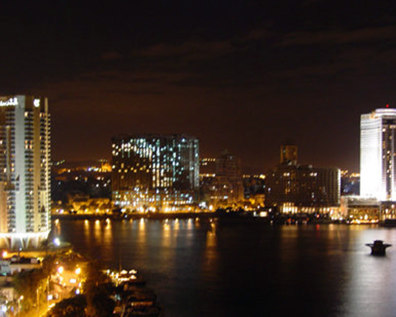 Ночные огни в Каире