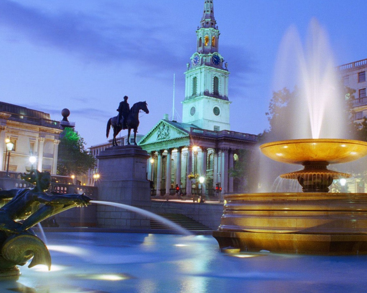 Fountains in London