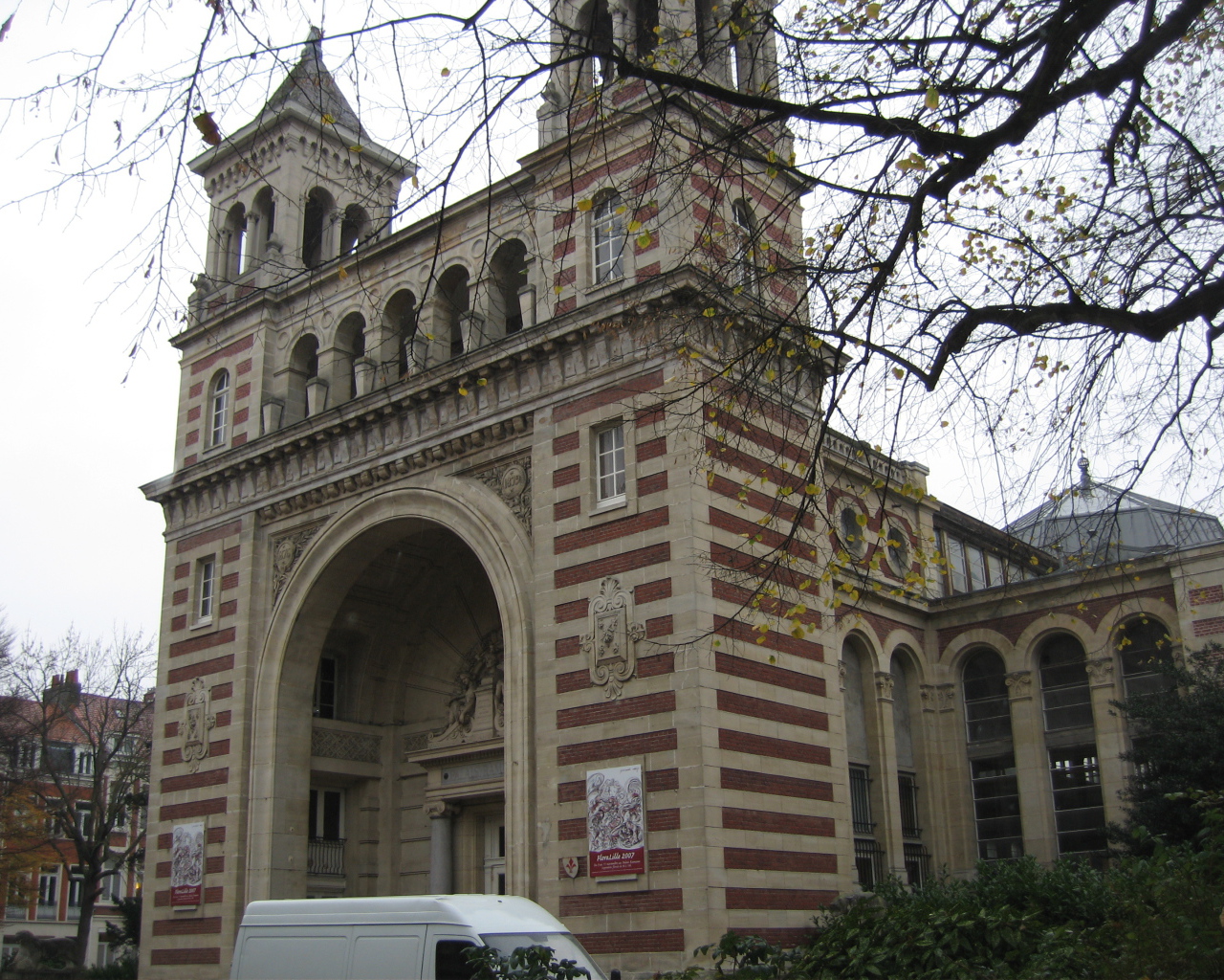 Арка в городе Лилль, Франция