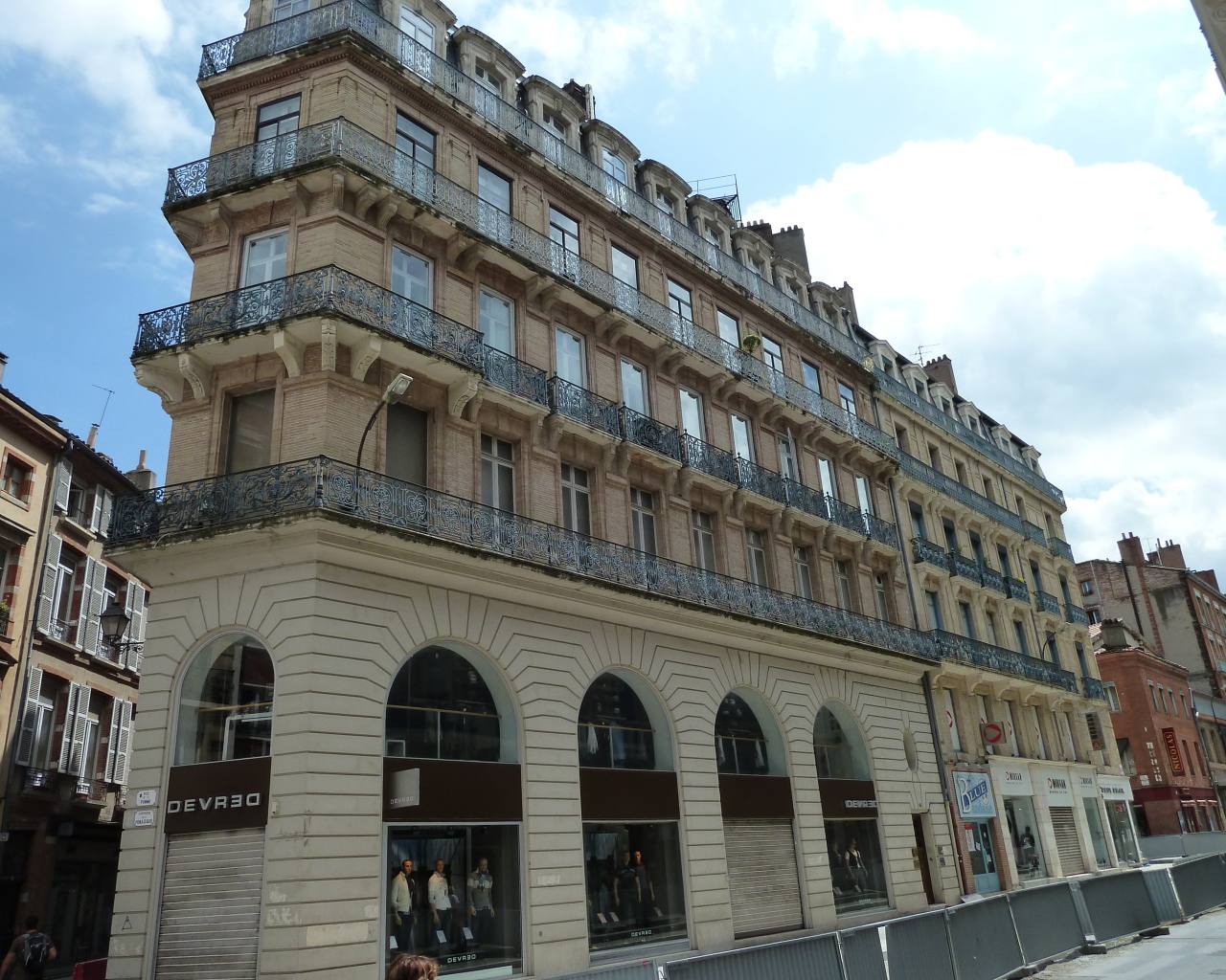 Красивое здание в Эльзасе, Франция